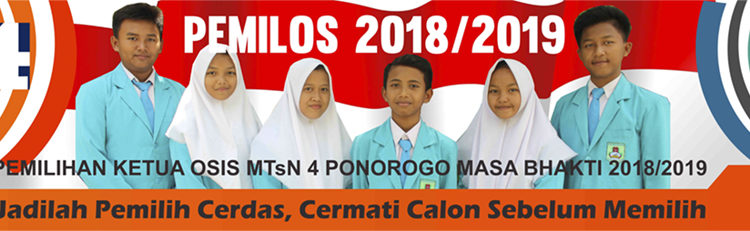Pemilos MTsN 4 Ponorogo, Ajarkan Demokrasi Sejak Dini Pemilos MTsN 4 Ponorogo, Ajarkan Demokrasi Sejak Dini