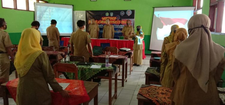 Dalam meningkatkan mutu pendidiknya ditengah pandemi MTsN 4 Ponorogo adakan workshop pembelajaran berbasis digital Dalam meningkatkan mutu pendidiknya ditengah pandemi MTsN 4 Ponorogo adakan workshop pembelajaran berbasis digital